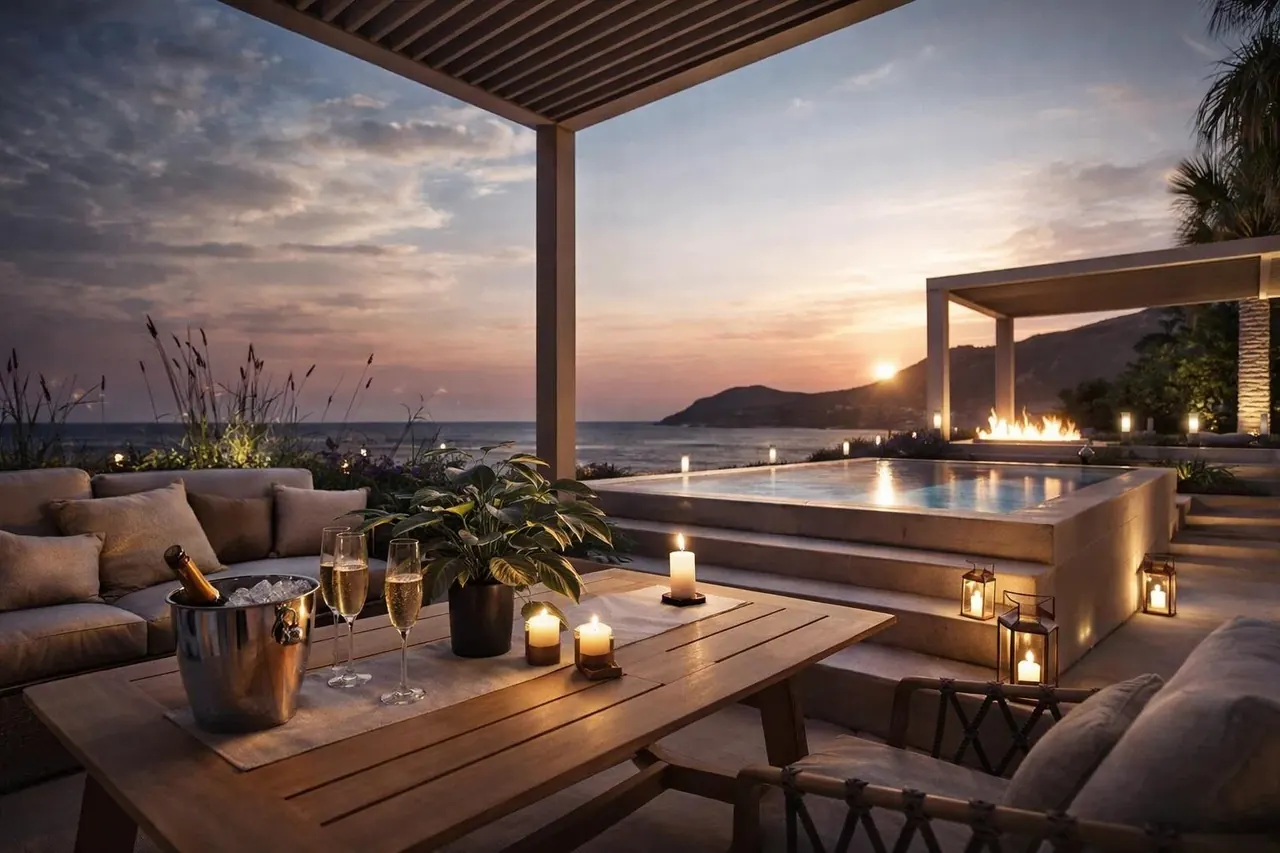 Terrazzo vista mare